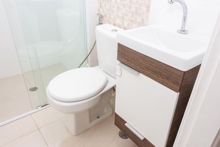 Apartamento para alugar com 55m², 2 quartos e 1 vaga Apartamento para alugar com 55m², 2 quartos e 1 vagaBanheiro
