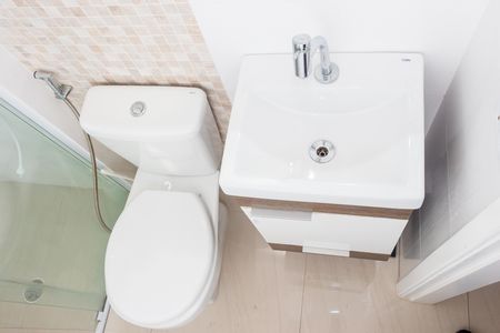Apartamento para alugar com 55m², 2 quartos e 1 vaga Apartamento para alugar com 55m², 2 quartos e 1 vagaBanheiro
