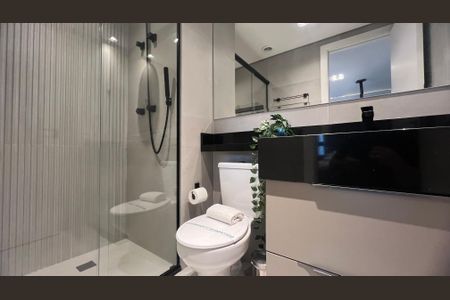 Studio à venda com 27m², 1 quarto e sem vaga Studio à venda com 27m², 1 quarto e sem vagaBanheiro