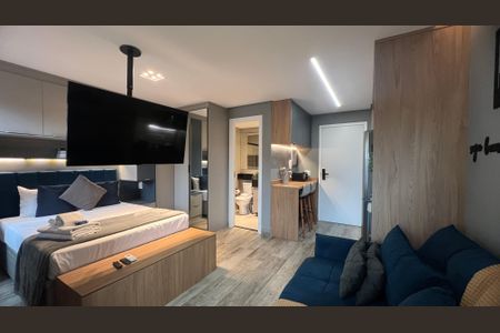 Studio à venda com 27m², 1 quarto e sem vaga Studio à venda com 27m², 1 quarto e sem vagaSala