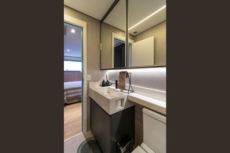 Apartamento à venda com 51m², 1 quarto e 1 vagaBanheiro da Suíte