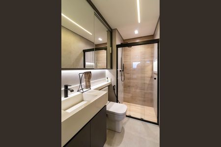 Apartamento à venda com 51m², 1 quarto e 1 vagaBanheiro da Suíte