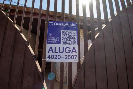 Casa para alugar com 125m², 1 quarto e 1 vaga Casa para alugar com 125m², 1 quarto e 1 vagaPlaca