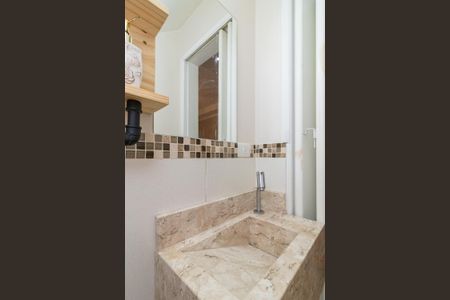 Casa de condomínio para alugar com 80m², 2 quartos e 1 vagaLavabo