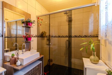 Casa de condomínio à venda com 258m², 3 quartos e 2 vagas Casa de condomínio à venda com 258m², 3 quartos e 2 vagasBanheiro da Suíte