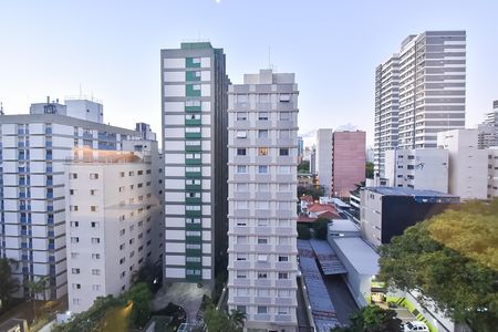 Vista da sala de apartamento à venda com 1 quarto, 39m² em Vila Mariana, São Paulo