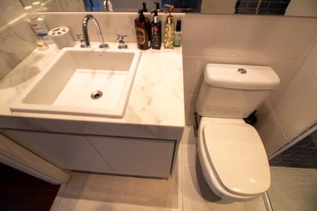 Apartamento à venda com 121m², 3 quartos e 2 vagasBanheiro Social