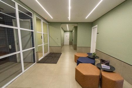 Apartamento para alugar com 27m², 1 quarto e sem vagaHall social