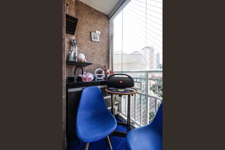 Apartamento à venda com 55m², 2 quartos e 1 vagaVaranda