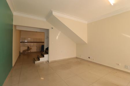 Sala de casa para alugar com 2 quartos, 100m² em Jardim Bela Vista, Santo André
