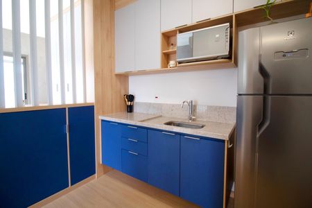 Studio para alugar com 44m², 1 quarto e sem vaga Studio para alugar com 44m², 1 quarto e sem vagaCozinha