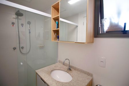 Studio para alugar com 44m², 1 quarto e sem vaga Studio para alugar com 44m², 1 quarto e sem vagaBanheiro