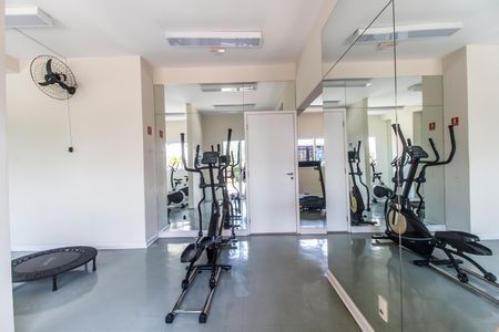 Apartamento para alugar com 57m², 2 quartos e 1 vaga Apartamento para alugar com 57m², 2 quartos e 1 vagaAcademia