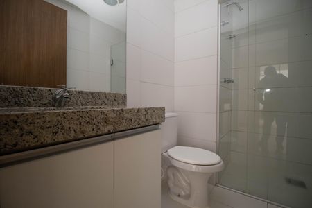 Studio para alugar com 45m², 1 quarto e 1 vaga Studio para alugar com 45m², 1 quarto e 1 vagaBanheiro
