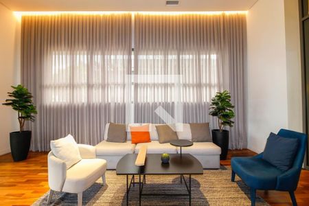 Studio para alugar com 37m², 1 quarto e 1 vagaCondomínio - Hall 