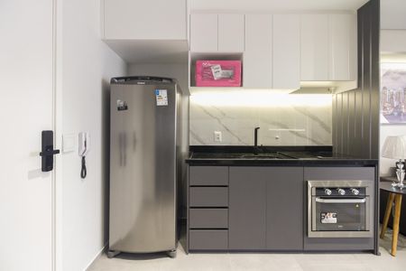 Studio para alugar com 37m², 1 quarto e 1 vagaStudio - Cozinha 