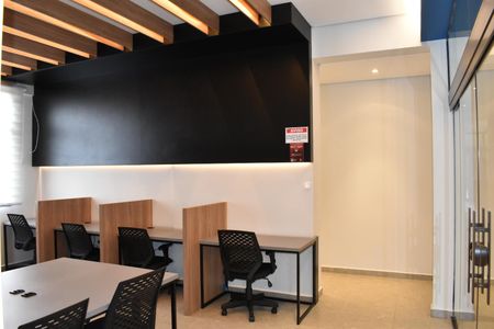 Studio para alugar com 28m², 1 quarto e sem vagaCoworking