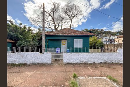 Casa para alugar com 88m², 2 quartos e sem vaga Casa para alugar com 88m², 2 quartos e sem vagaFachada e placa