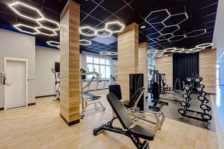 Apartamento para alugar com 30m², 1 quarto e 1 vaga Apartamento para alugar com 30m², 1 quarto e 1 vagaÁrea comum - Academia