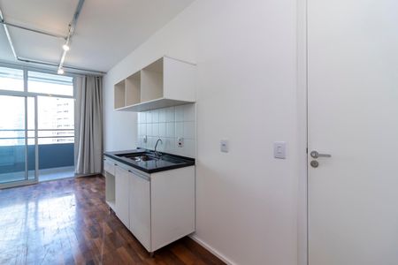 Studio à venda com 26m², 1 quarto e sem vaga Studio à venda com 26m², 1 quarto e sem vagaCozinha