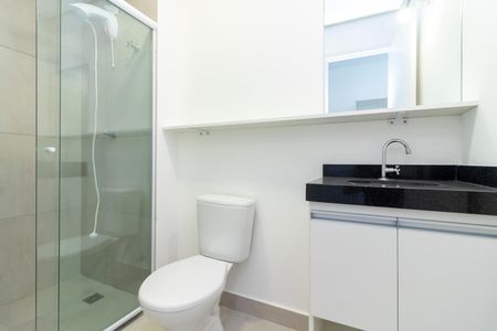 Studio à venda com 26m², 1 quarto e sem vaga Studio à venda com 26m², 1 quarto e sem vagaBanheiro