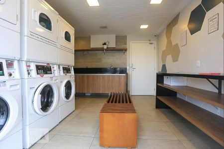 Studio à venda com 40m², 1 quarto e 1 vagaÁrea comum - Lavanderia