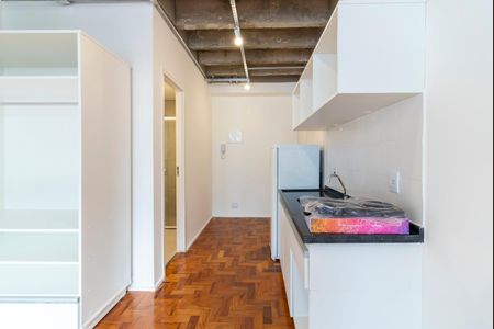 Studio para alugar com 27m², 1 quarto e sem vagaCozinha