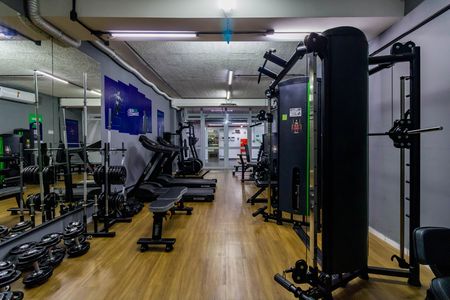 Apartamento para alugar com 44m², 2 quartos e 1 vaga Apartamento para alugar com 44m², 2 quartos e 1 vagaÁrea comum - Academia