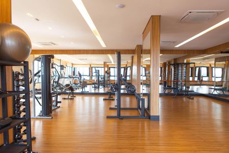 Studio para alugar com 25m², 1 quarto e 1 vaga Studio para alugar com 25m², 1 quarto e 1 vagaÁrea comum - Academia