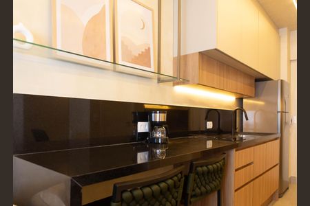 Studio para alugar com 25m², 1 quarto e 1 vaga Studio para alugar com 25m², 1 quarto e 1 vagaStudio - cozinha