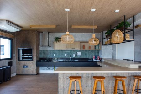 Studio para alugar com 25m², 1 quarto e 1 vaga Studio para alugar com 25m², 1 quarto e 1 vagaÁrea comum - Churrasqueira