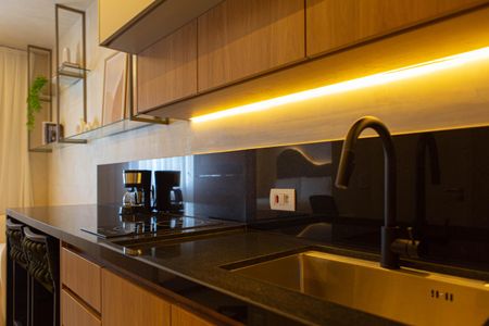 Studio para alugar com 25m², 1 quarto e 1 vaga Studio para alugar com 25m², 1 quarto e 1 vagaStudio - cozinha