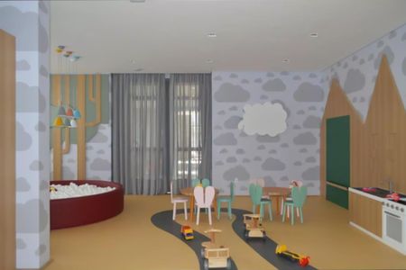 Apartamento para alugar com 144m², 3 quartos e 2 vagasÁrea comum - Brinquedoteca