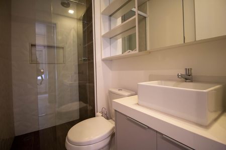 Apartamento para alugar com 43m², 1 quarto e 1 vaga Apartamento para alugar com 43m², 1 quarto e 1 vagaBanheiro
