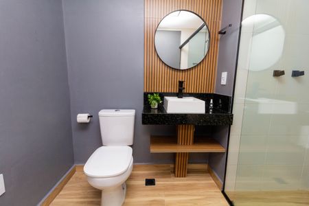 Studio para alugar com 27m², 1 quarto e sem vagaBanheiro