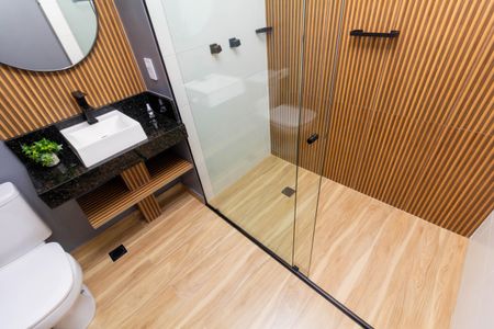 Studio para alugar com 27m², 1 quarto e sem vagaBanheiro