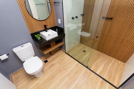 Studio para alugar com 27m², 1 quarto e sem vagaBanheiro