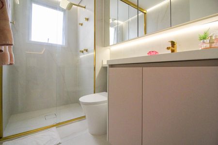 Apartamento à venda com 136m², 3 quartos e 2 vagas Apartamento à venda com 136m², 3 quartos e 2 vagasBanheiro Social