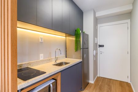 Studio para alugar com 24m², 1 quarto e sem vagaCozinha