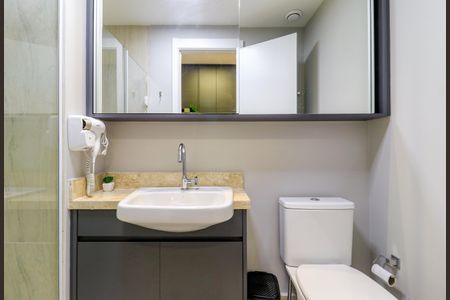 Studio para alugar com 24m², 1 quarto e sem vagaBanheiro