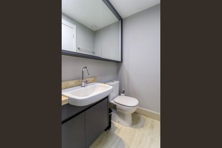 Studio para alugar com 24m², 1 quarto e sem vagaBanheiro