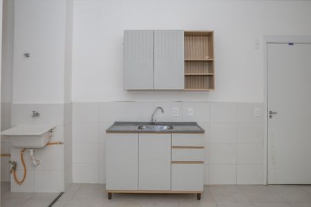 Apartamento à venda com 40m², 2 quartos e sem vaga Apartamento à venda com 40m², 2 quartos e sem vagaCozinha e Área de Serviço