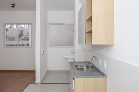Apartamento à venda com 40m², 2 quartos e sem vaga Apartamento à venda com 40m², 2 quartos e sem vagaCozinha e Área de Serviço
