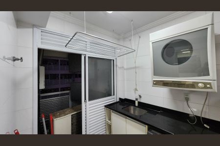 Apartamento para alugar com 201m², 4 quartos e 5 vagasDetalhe da area de serviço