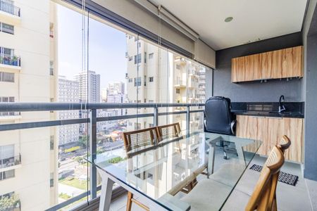 Studio para alugar com 47m², 1 quarto e 1 vagaVaranda