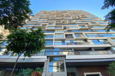 Studio para alugar com 47m², 1 quarto e 1 vaga Studio para alugar com 47m², 1 quarto e 1 vagaFachada