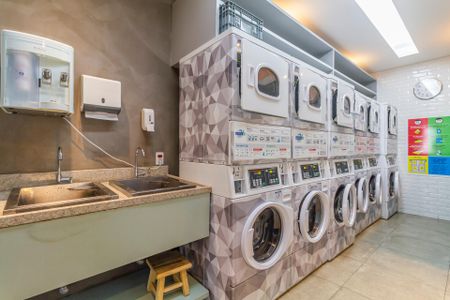 Studio para alugar com 47m², 1 quarto e 1 vagaÁrea comum - Lavanderia