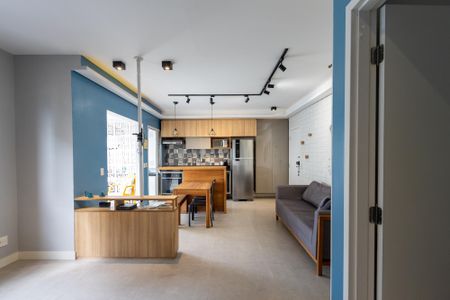 Apartamento para alugar com 57m², 1 quarto e 1 vaga Apartamento para alugar com 57m², 1 quarto e 1 vagaSala