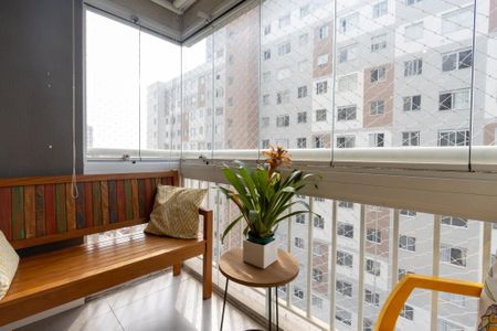 Apartamento para alugar com 57m², 1 quarto e 1 vaga Apartamento para alugar com 57m², 1 quarto e 1 vagaVaranda - Sala