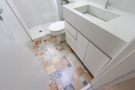 Apartamento para alugar com 57m², 1 quarto e 1 vaga Apartamento para alugar com 57m², 1 quarto e 1 vagaBanheiro - Quarto 1
